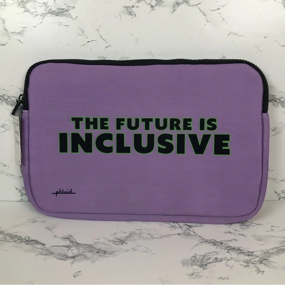 NWT The Phluid Project The Future Is Inclusive Laptop Bag - Picture 1 of 6